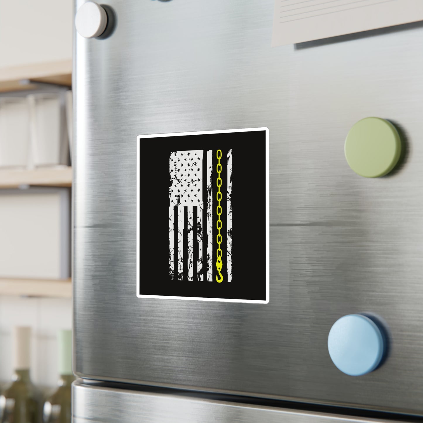 Thin Yellow Line Vinyl Decal