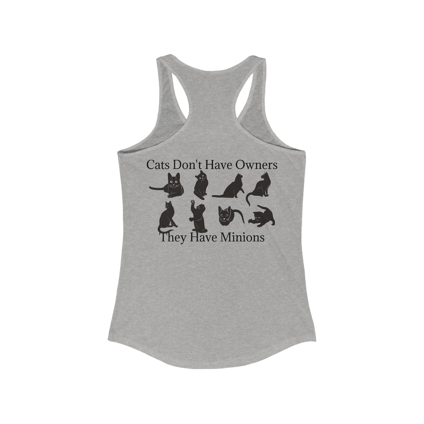 Cat Minions Women's Racerback Tank