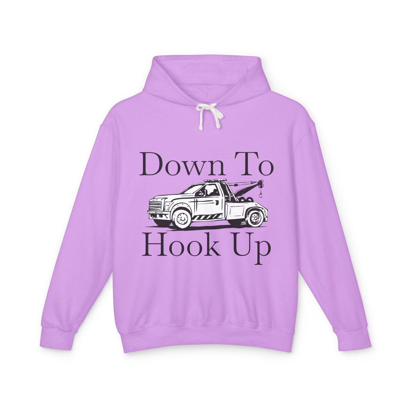Down To Hook Up Unisex Lightweight Hoodie