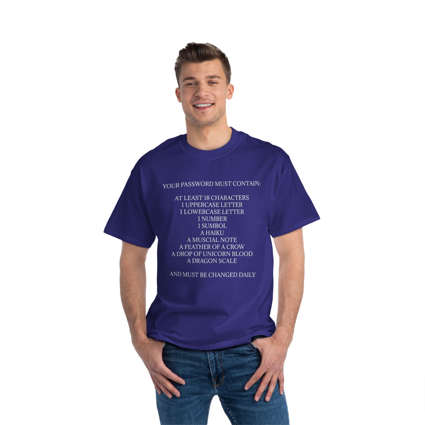 Password Men's Short-Sleeve Crewneck Tee