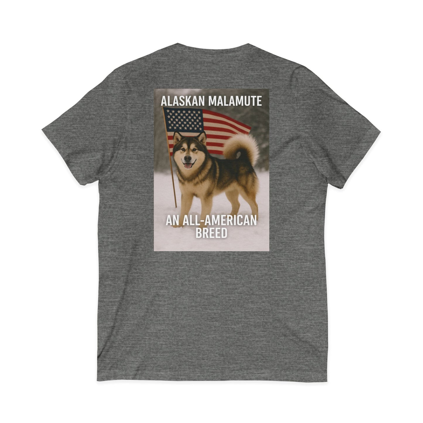All-American Breed Unisex Short Sleeve V-Neck Tee