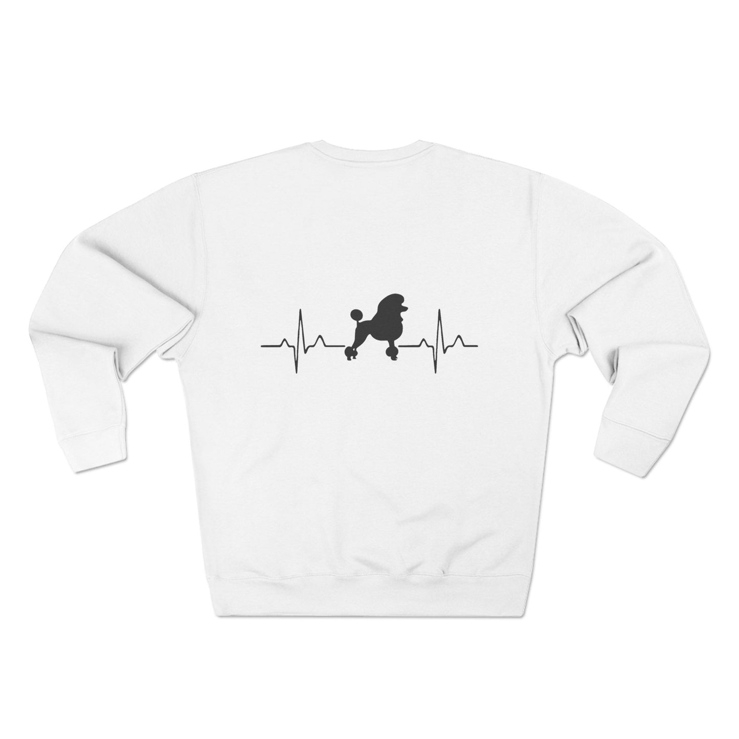 My Heart Beats For Poodles Unisex Crewneck Sweatshirt