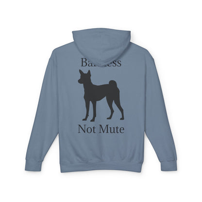 Barkless Not Mute Unisex Lightweight Hoodie