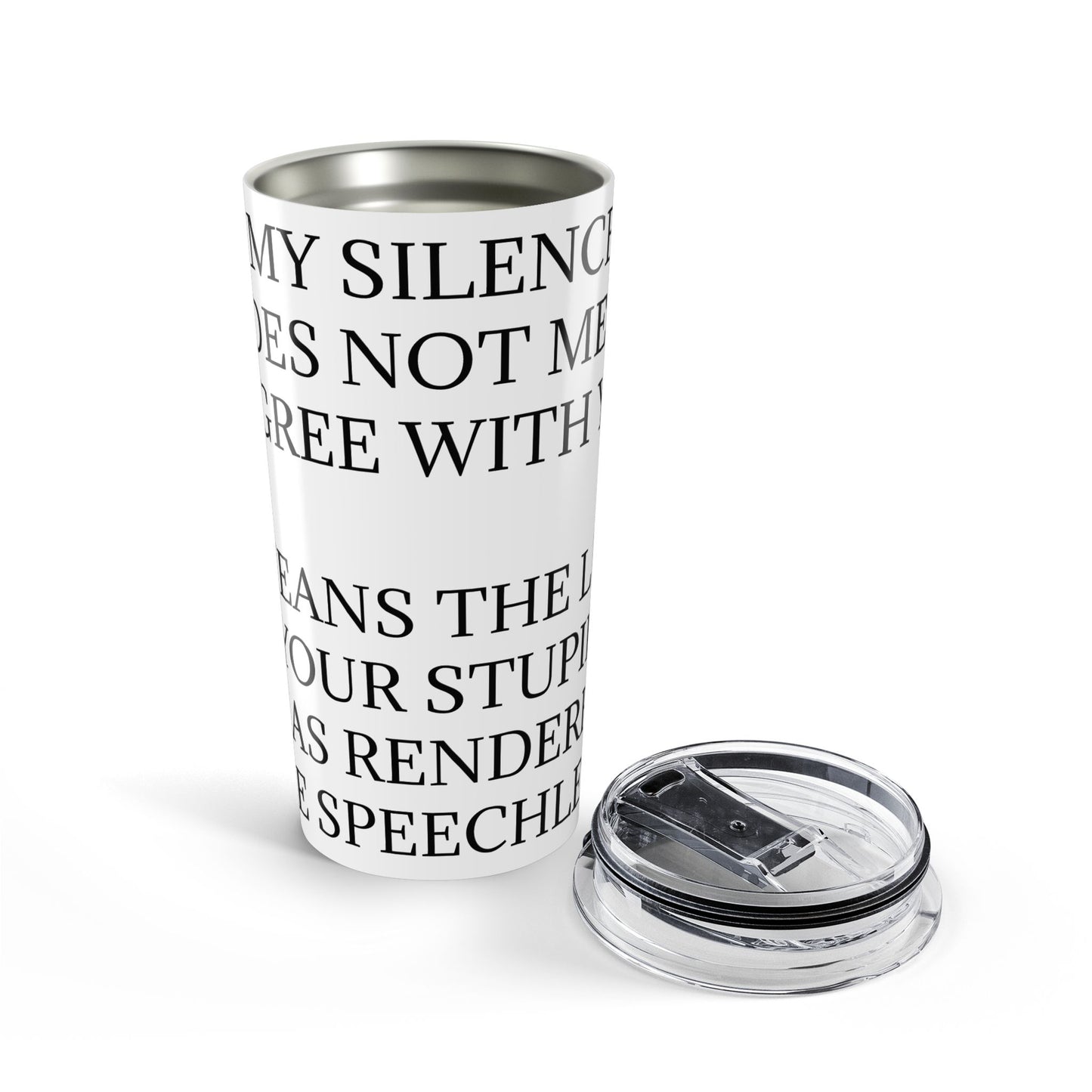 Speechless Tumbler