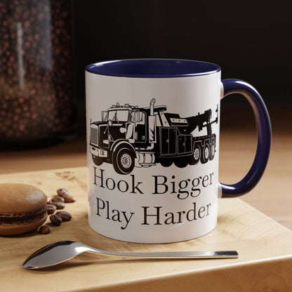 Hook Bigger 2-Tone Coffee Mug