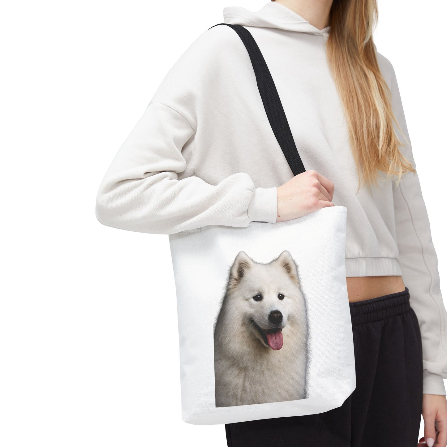 Samoyed Head Tote Bag