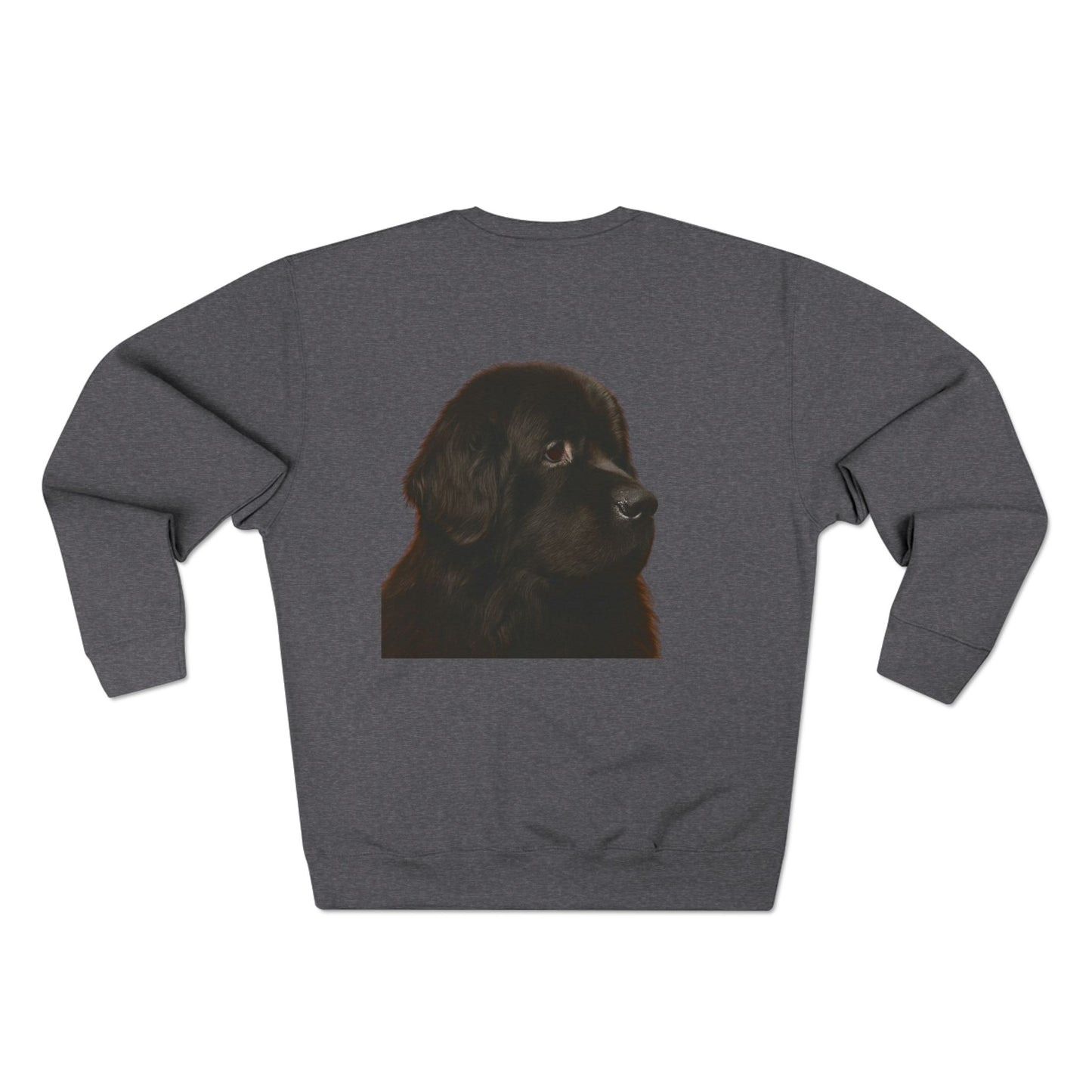 Newfie Head Unisex Crewneck Sweatshirt