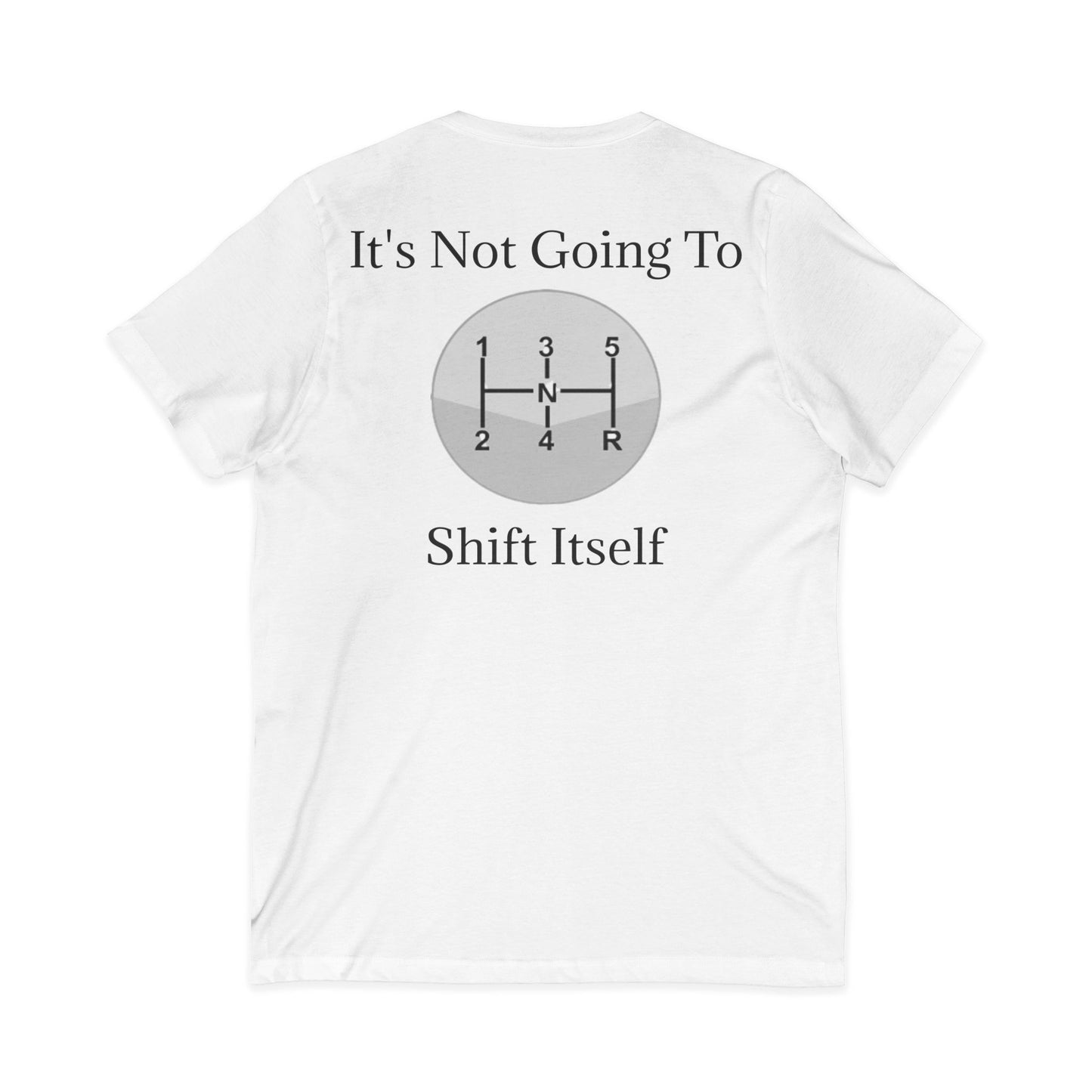 Shift Itself Unisex Short Sleeve V-Neck Tee