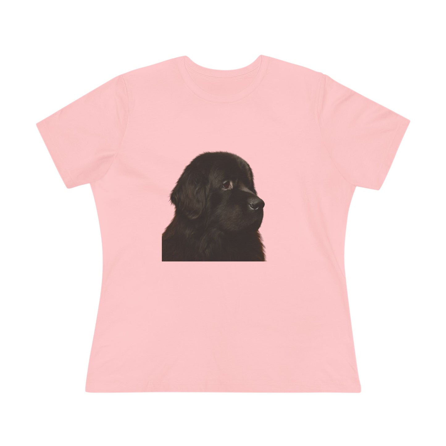 Newfie Head Women's Short Sleeve Crewneck Tee