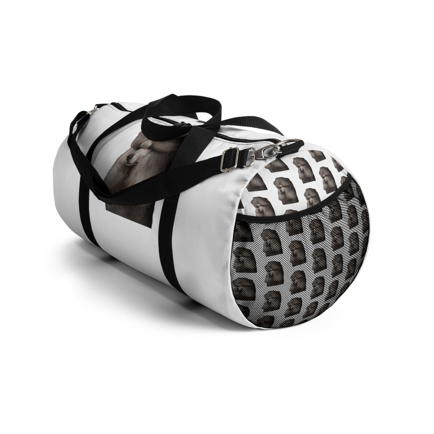 Poodle Head Duffel Bag