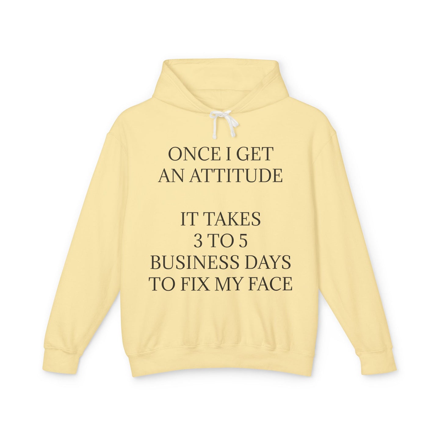 Fix My Face Unisex Lightweight Hoodie
