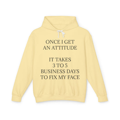 Fix My Face Unisex Lightweight Hoodie