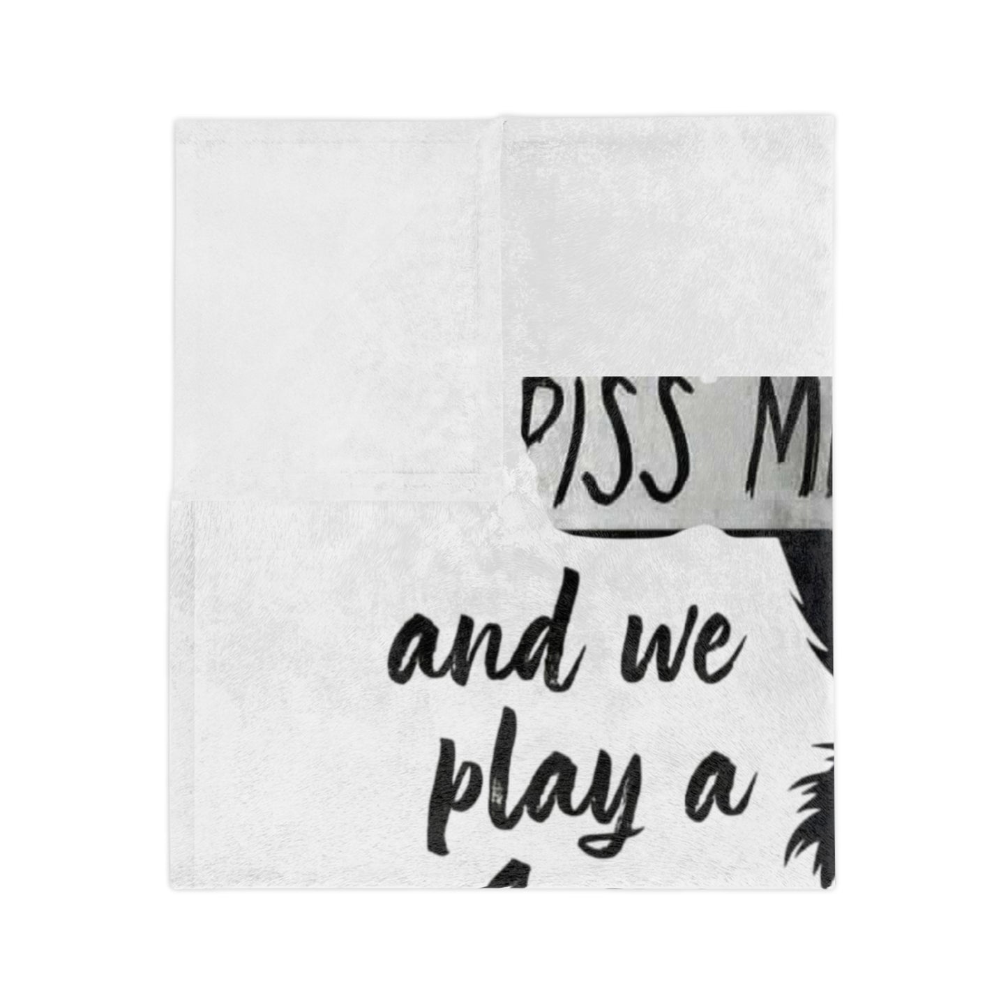 Duct, Duct, Tape Velveteen Microfiber Blanket