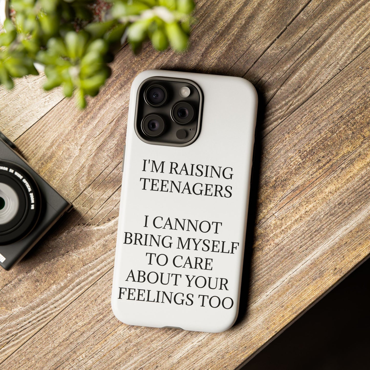 Raising Teenagers iPhone Case