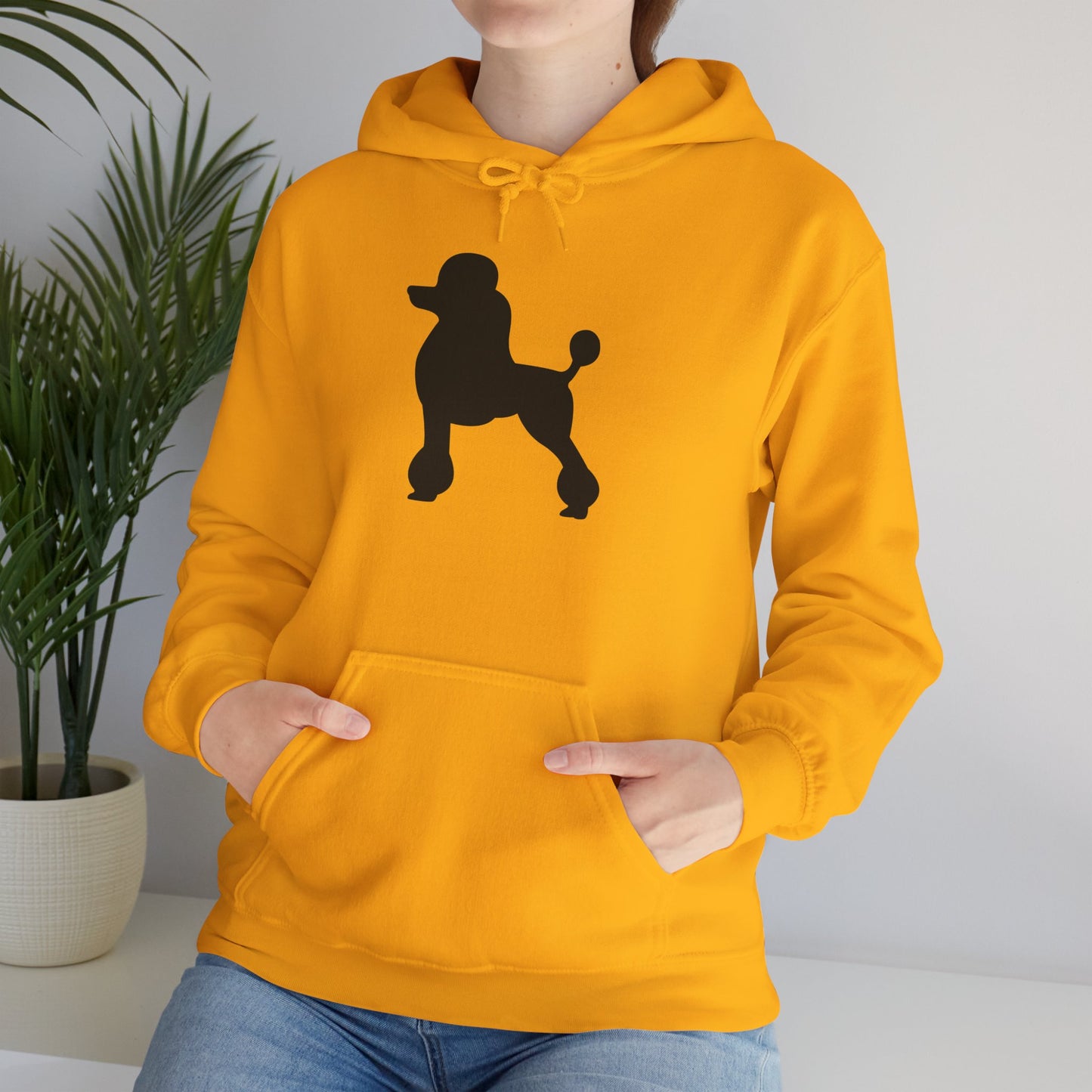 Poodle Silhouette Unisex Hoodie