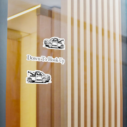 Down To Hook Up Vinyl Decal
