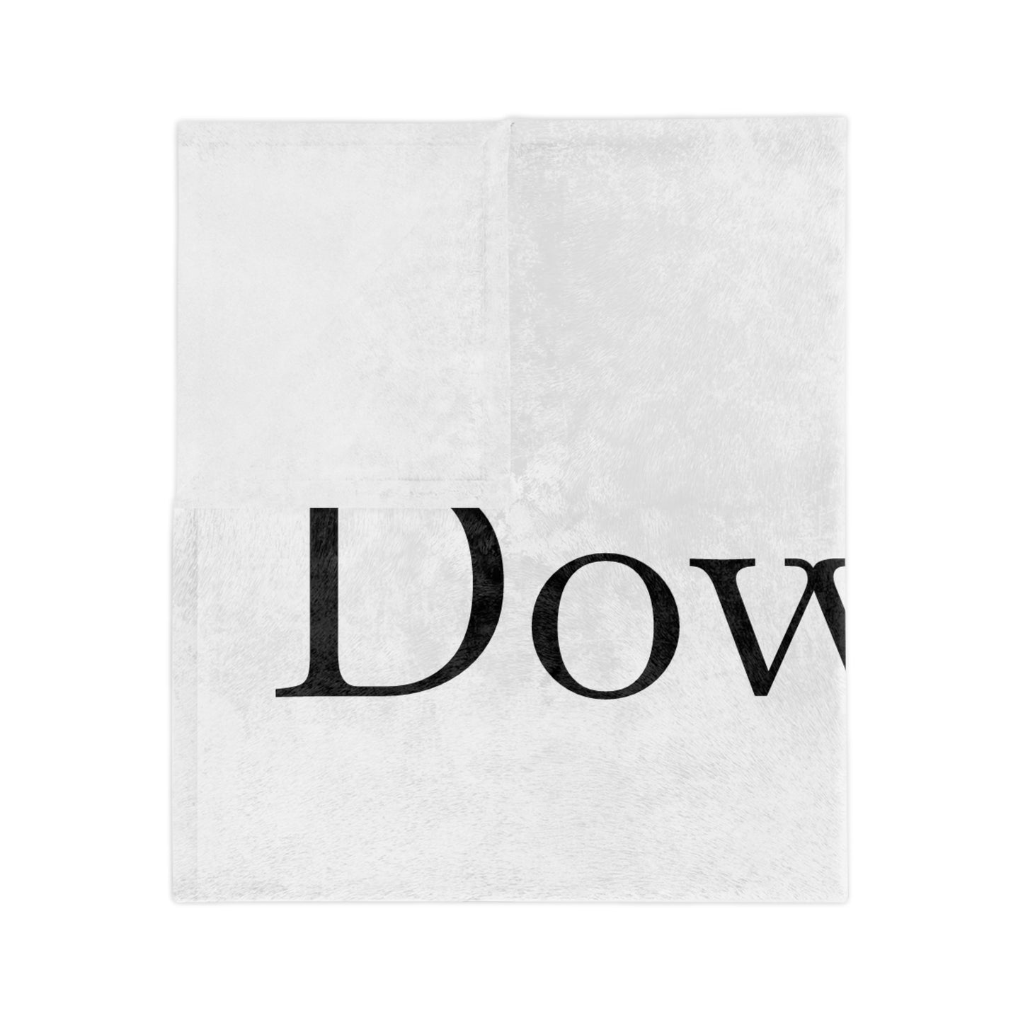 Down To Hook Up Velveteen Microfiber Blanket