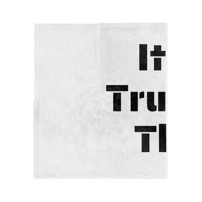 Trucking Thing Velveteen Microfiber Blanket