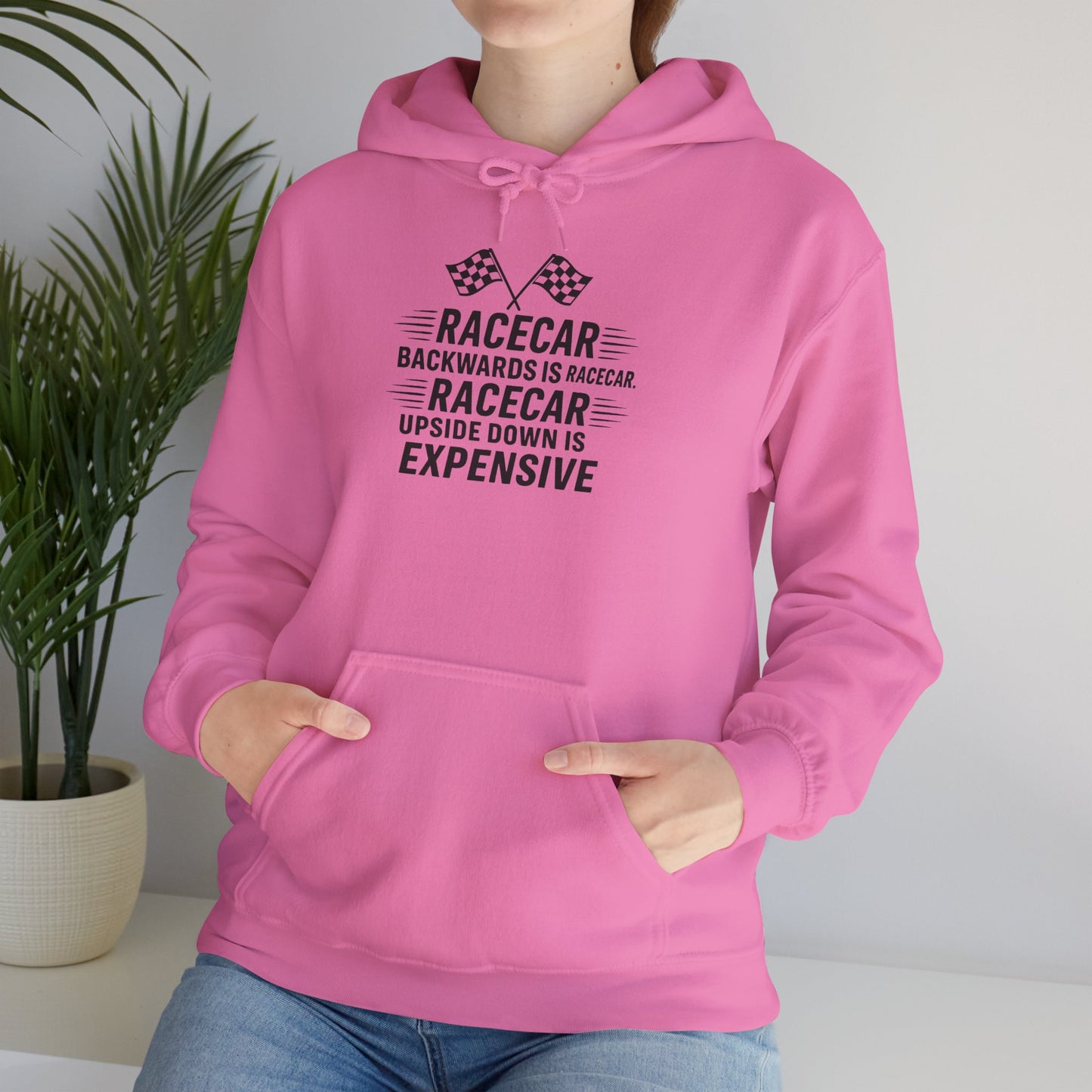 Racecar Backwards Unisex Hoodie