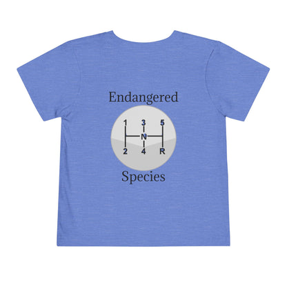 Endangered Species Toddler Unisex Short Sleeve Crewneck Tee