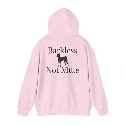 Barkless Not Mute Unisex Hoodie