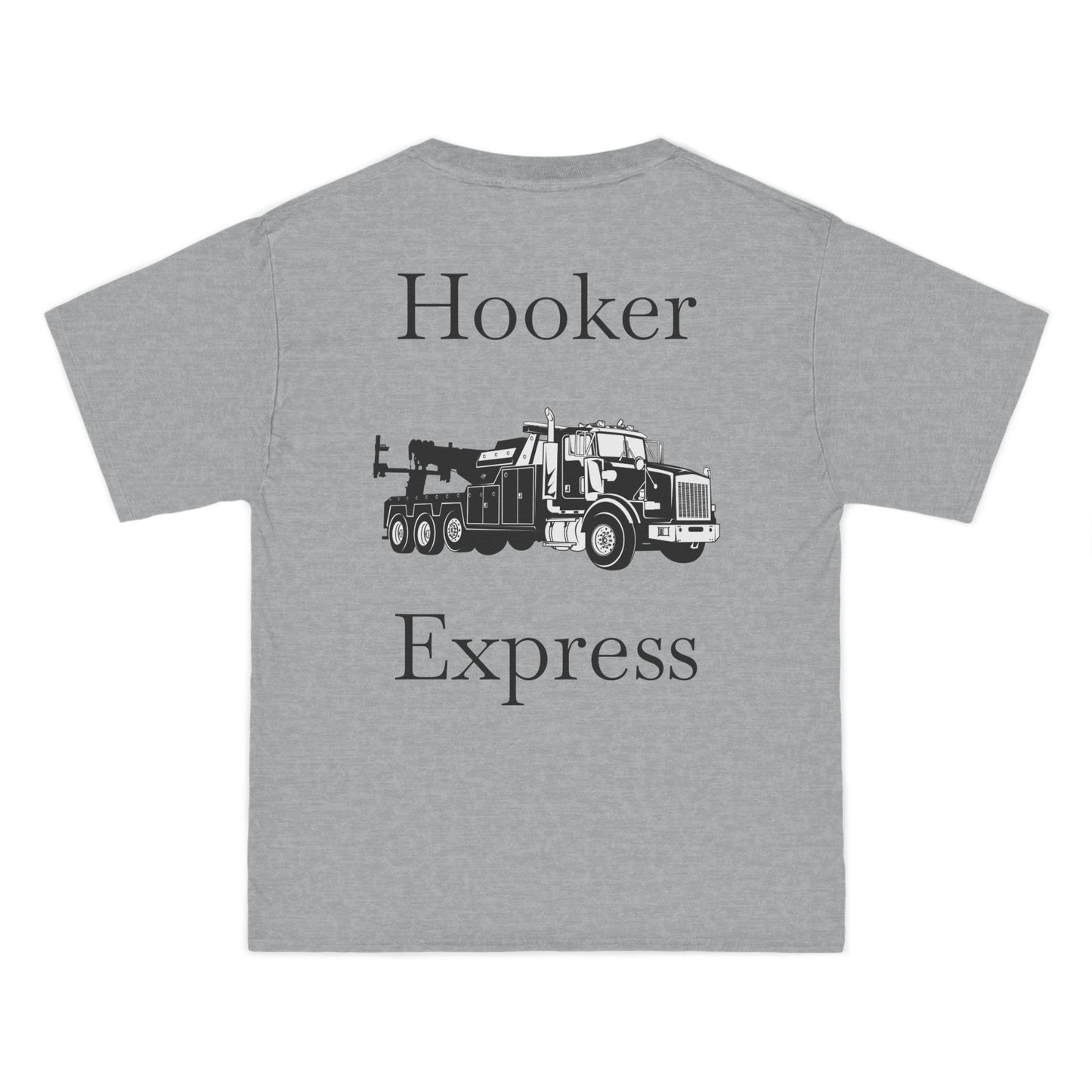H**ker Express Heavy Tow Truck Men's Short-Sleeve Crewneck Tee