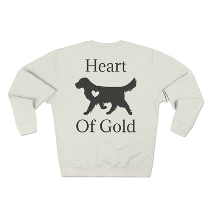 Heart Of Gold Unisex Crewneck Sweatshirt