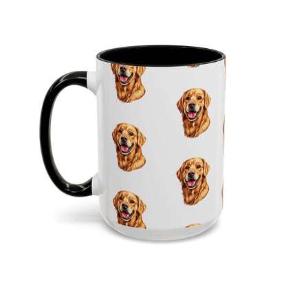 Golden Head 2-Tone Coffee Mug