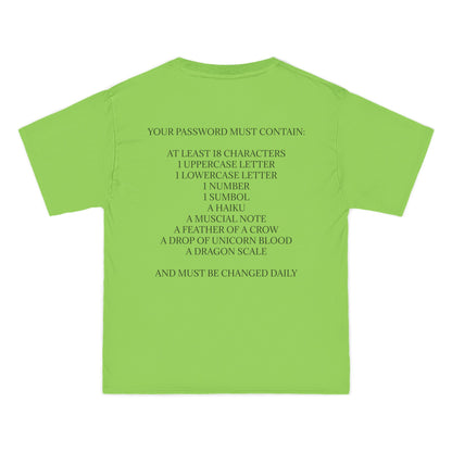 Password Men's Short-Sleeve Crewneck Tee