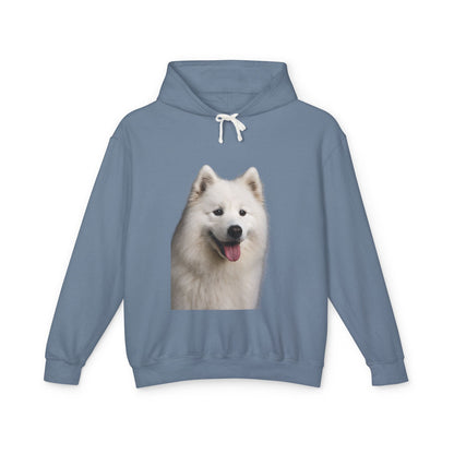 Samoyed Head Unisex Lightweight Hoodie