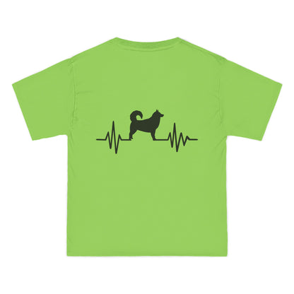 My Heart Beats For Malamutes Men's Short-Sleeve Crewneck Tee