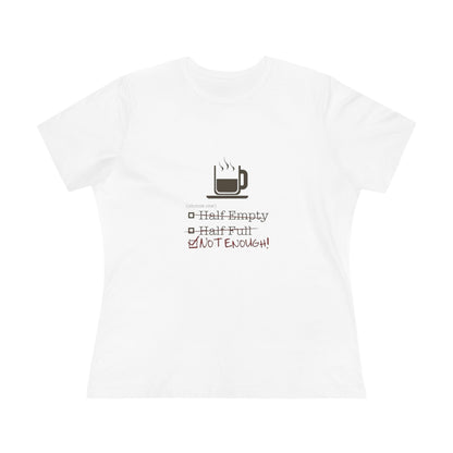 Not Enough Women's Short Sleeve Crewneck Tee