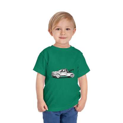 Wheel Lift Tow Truck Toddler Unisex Short Sleeve Crewneck Tee