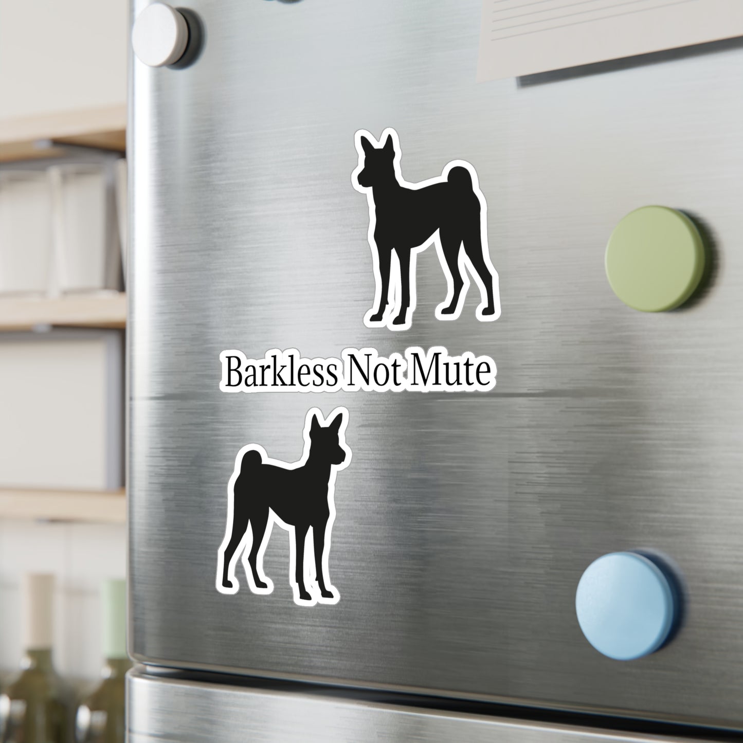 Barkless Not Mute Vinyl Decal