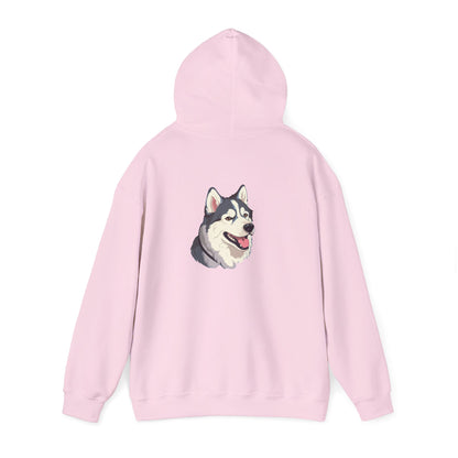 Malamute Head Unisex Hoodie