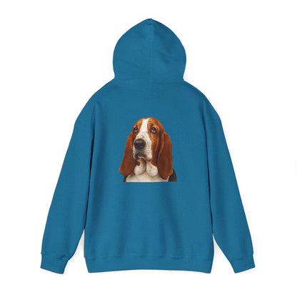 Basset Head Unisex Hoodie