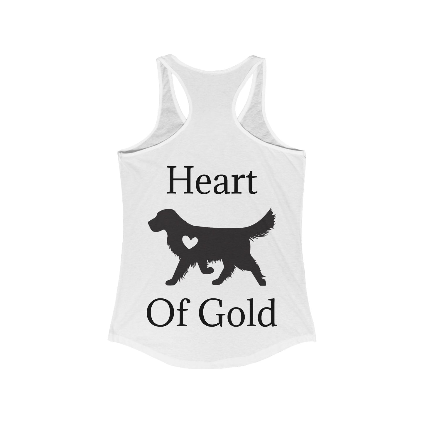 Heart Of Gold Women's Racerback Tank