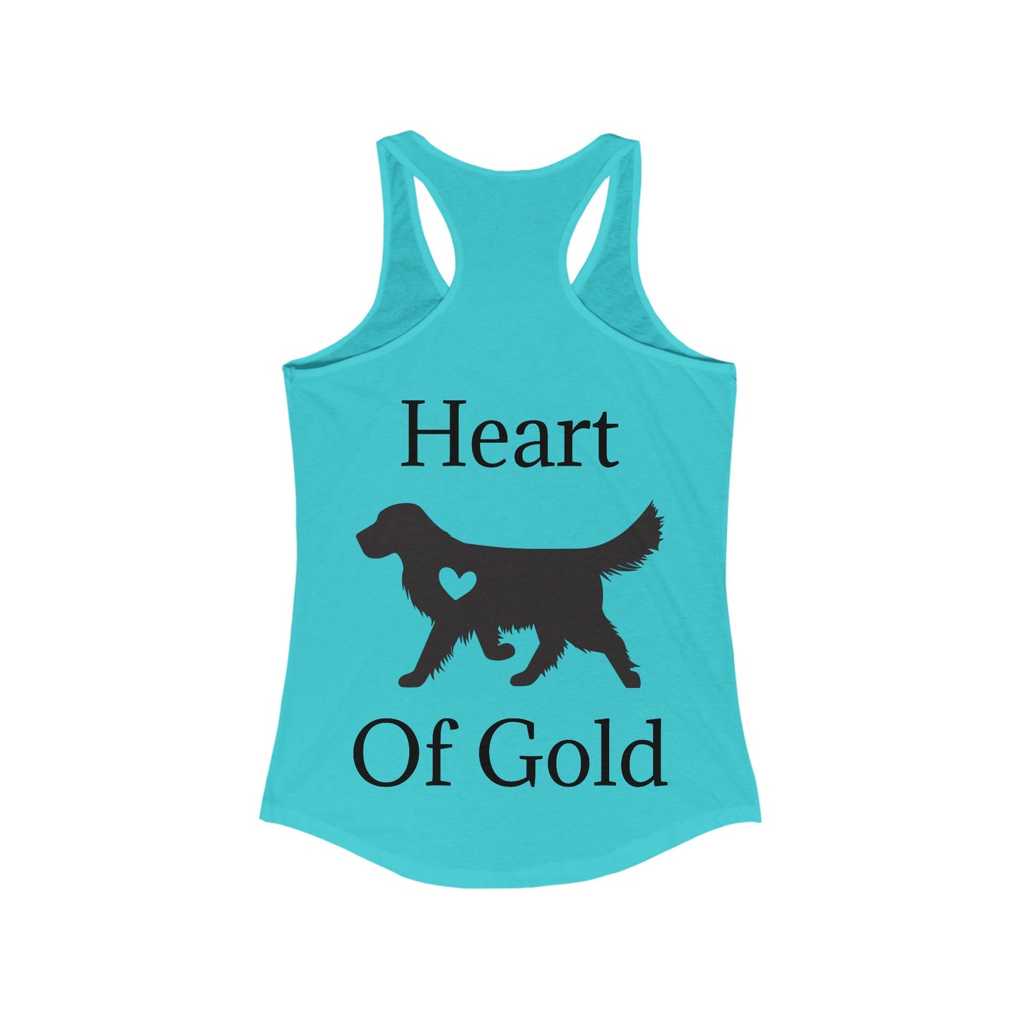 Heart Of Gold Women's Racerback Tank