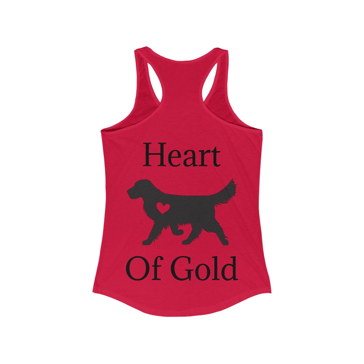 Heart Of Gold Women's Racerback Tank