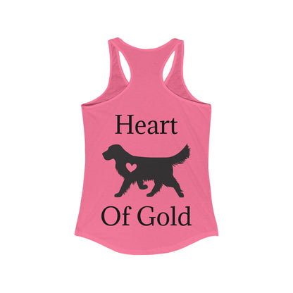 Heart Of Gold Women's Racerback Tank