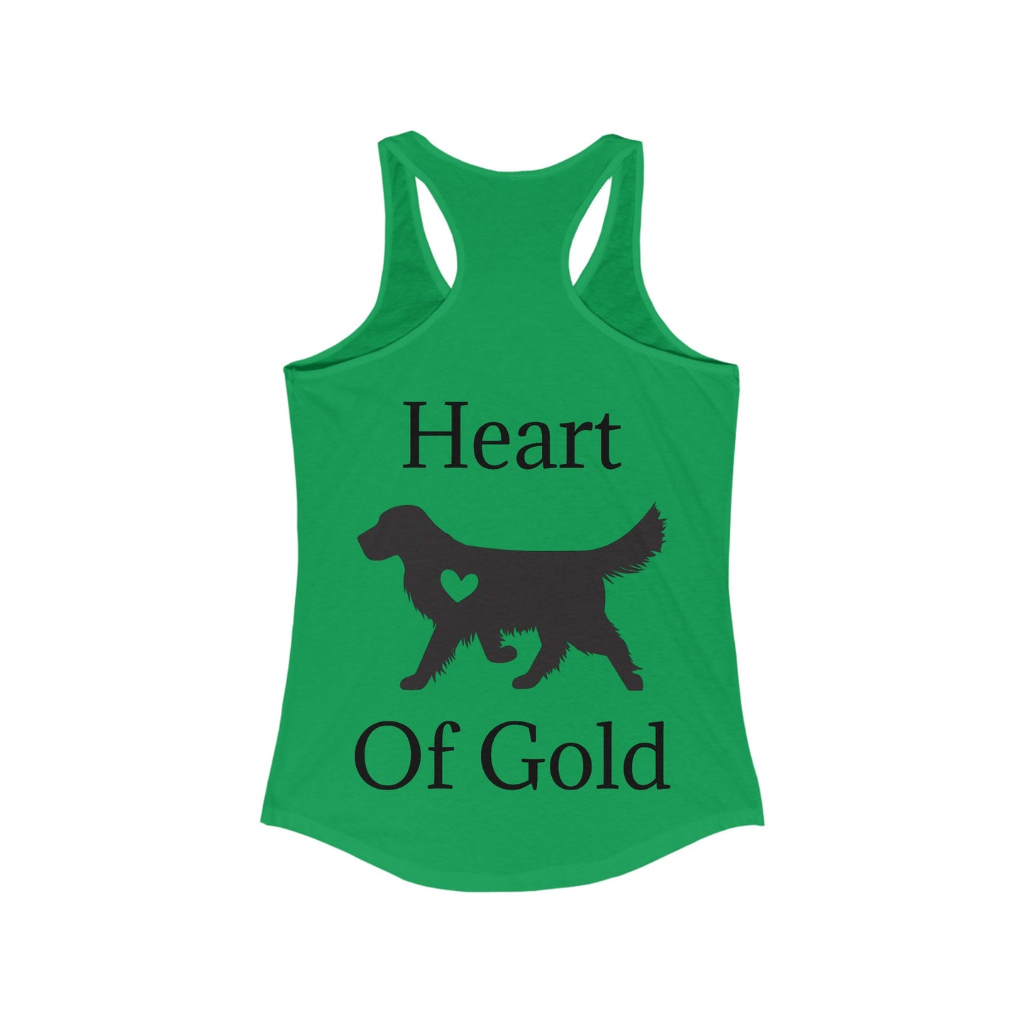 Heart Of Gold Women's Racerback Tank