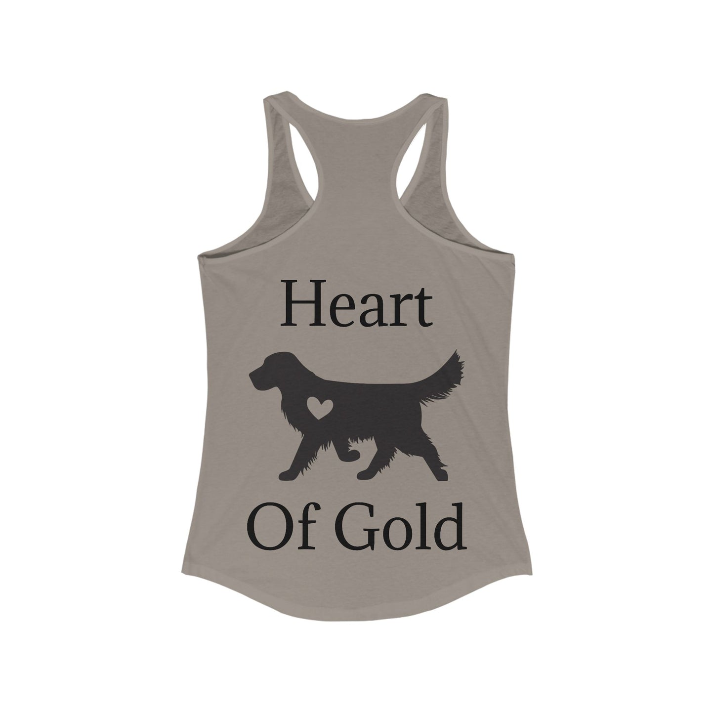 Heart Of Gold Women's Racerback Tank