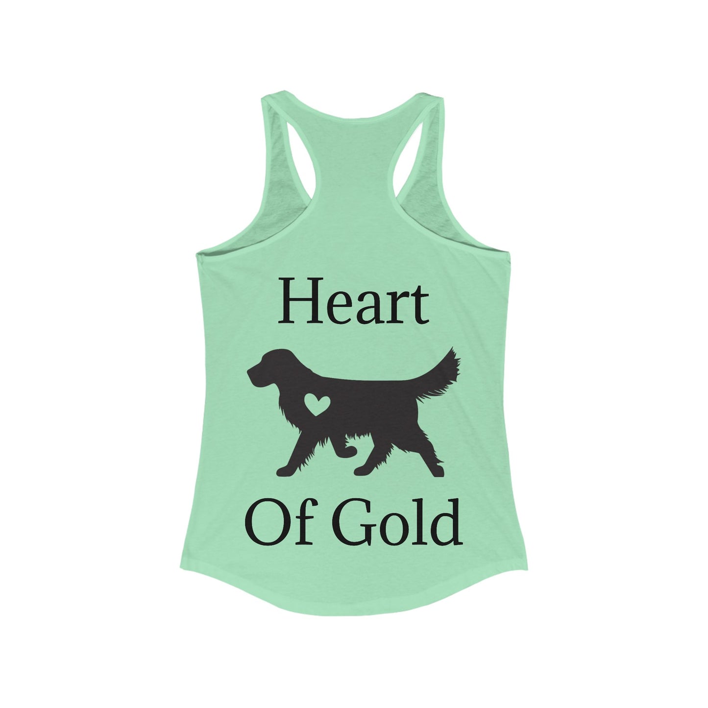 Heart Of Gold Women's Racerback Tank