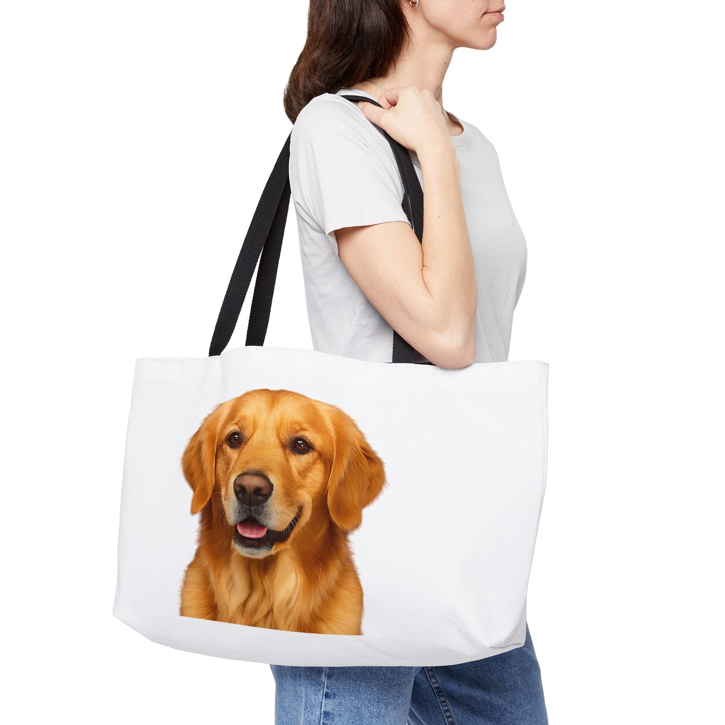 Golden Head Weekender Tote Bag