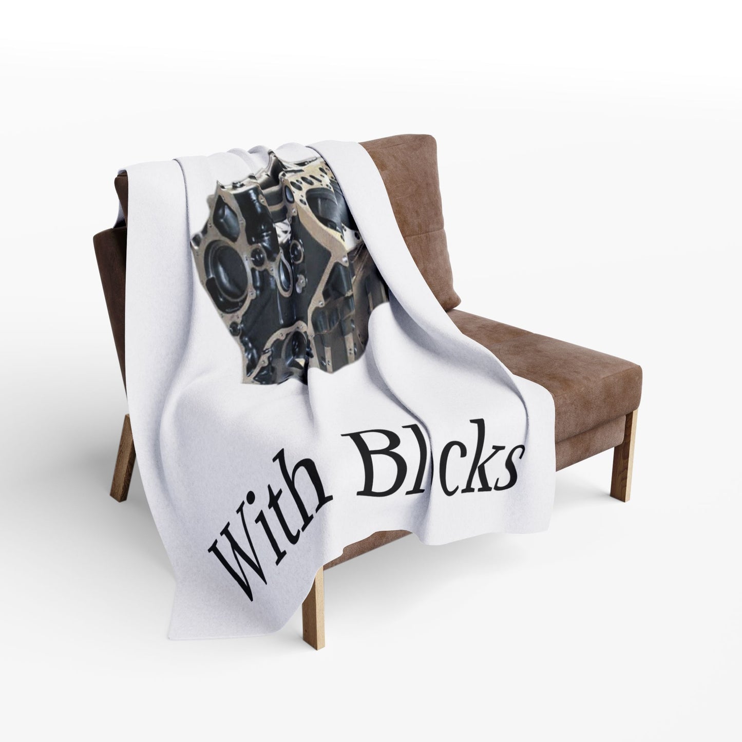 Play With Blocks Arctic Fleece Blanket