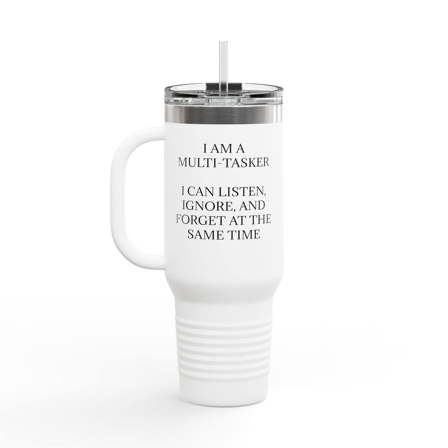 Multi-Tasker Insulated Travel Mug