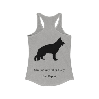 Bad Guy Women's Racerback Tank