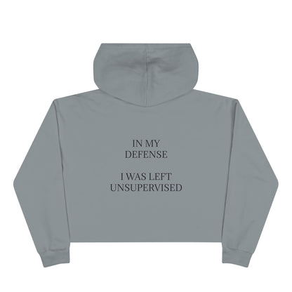 Unsupervised Women's Crop Hoodie