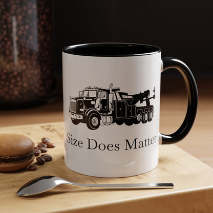 Size Does Matter 2-Tone Coffee Mug