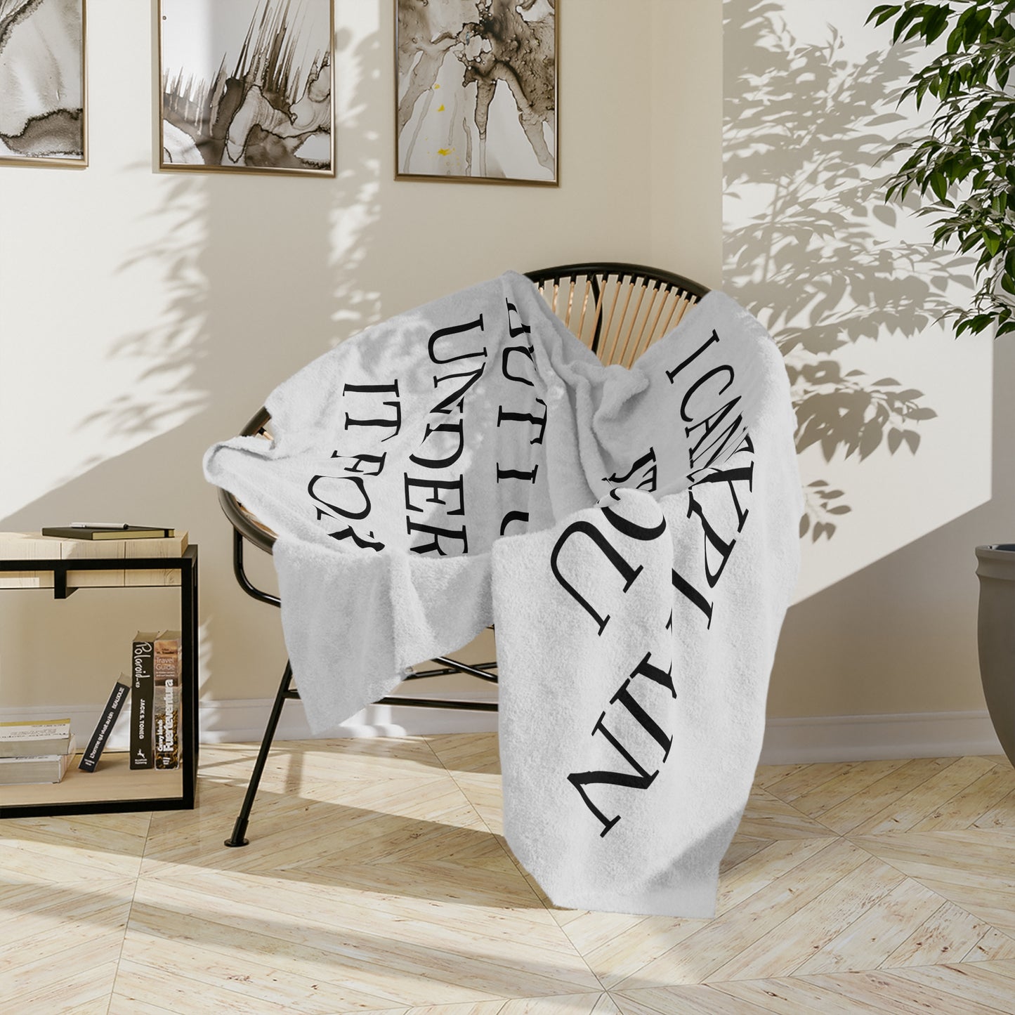 I Cannot Understand It For You Velveteen Microfiber Blanket